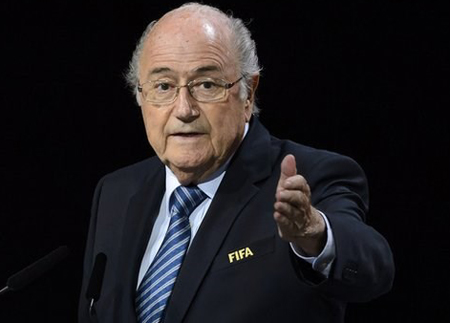 Ông Sepp Blatter.